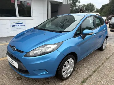 Used Ford Fiesta Style 82 HP (60 kW) 2009 Blue Hatchback