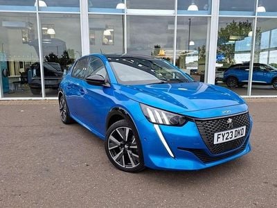 Used Peugeot 208 GT 129 HP (94 kW) 2023 Blue Hatchback