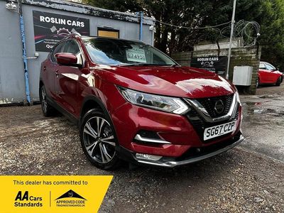 Used Nissan Qashqai N-Connecta 2018 Red SUV