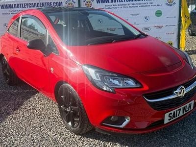 Used Vauxhall Corsa SRi 75 HP (55 kW) 2017 Red Hatchback