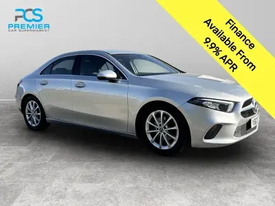 Begagnad Mercedes A200 163 HK (119 kW) 2020 Silver Sedan