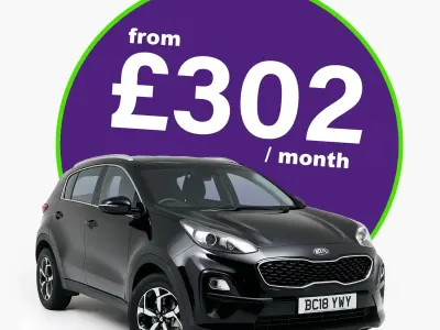Used Kia Sportage 136 HP (100 kW) 2018 Black SUV