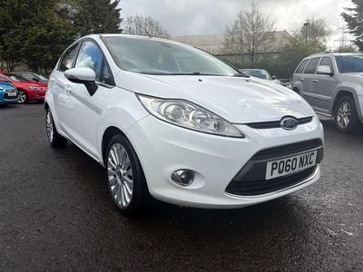 Used Ford Fiesta Titanium 96 HP (70 kW) 2011 White Hatchback