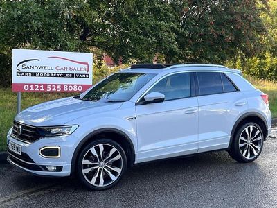 Silver Used 2019 VW T-Roc R-line SUV | £14,975 (Fair price)