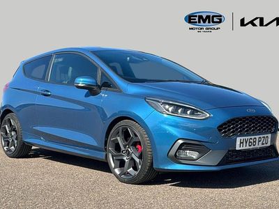 Used Ford Fiesta ST 200 HP (147 kW) 2018 Blue Hatchback