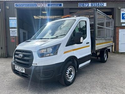 Used Ford Transit 130 HP (95 kW) 2022 White Cabriolet