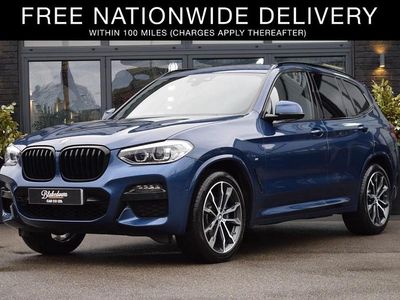 Blue Used 2020 BMW X3 M Sport SUV | £27,999 (Fair price)