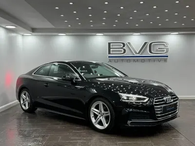 Used Audi A5 S-Line 190 HP (139 kW) 2017 Black Coupe