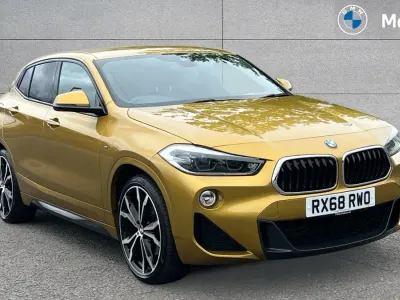 Used BMW X2 M Sport 192 HP (141 kW) 2018 Galvanic gold SUV