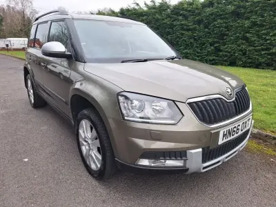 Używany Skoda Yeti SE L 110 KM (80 kW) 2016 Zielony SUV
