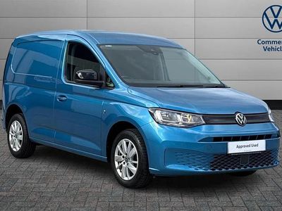 Used VW Caddy Pro 102 HP (75 kW) 2022 Blue MPV