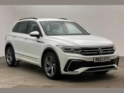 Used VW Tiguan R-line Edition 150 HP (110 kW) 2023 White SUV