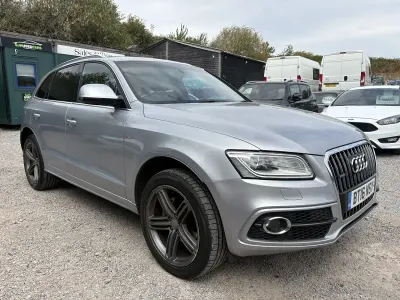 Used Audi Q5 S-line plus 230 HP (169 kW) 2016 Silver SUV