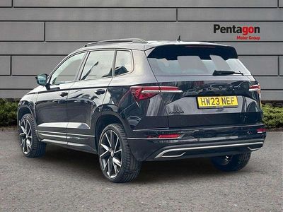 Used Skoda Karoq SportLine 150 HP (110 kW) 2023 Black SUV