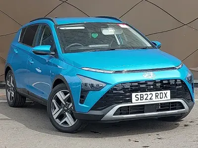 Używany Hyundai Bayon Premium 100 KM (73 kW) 2022 Niebieski SUV