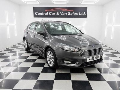 Grey Used 2015 Ford Focus Titanium Hatchback | £4,995 (A bit pricey)