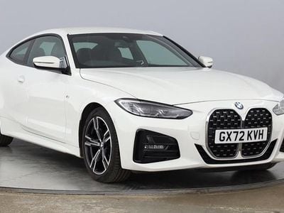 White Used 2022 BMW 420 M Sport Coupe | £24,139 (Good price)
