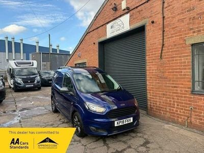 Blue Used 2017 Ford Transit Sport Van | £8,495 (A bit pricey)