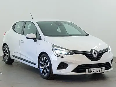 Gebraucht Renault Clio V Iconic 90 PS (66 kW) 2021 Weiß Kleinwagen