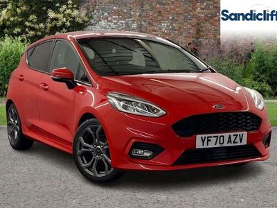 used Ford Fiesta 2020.75 774396/1 1.0 EcoBoost Hybrid mHEV 125 ST-Line Edition 5 Door