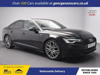 Używany Audi A6 Black Edition 204 KM (150 kW) 2022 Czarny Sedan/Limuzyna