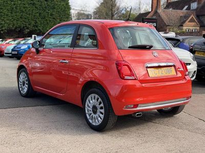 Used Fiat 500 Dolcevita 70 HP (51 kW) 2022 Red Hatchback