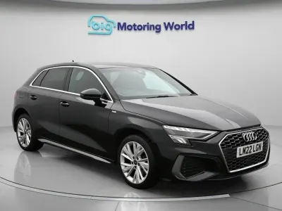 Used Audi A3 Sportback S-Line 204 HP (150 kW) 2022 Black Hatchback