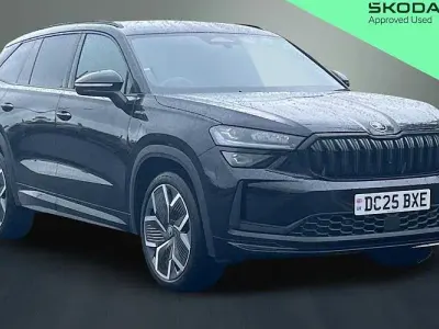 Used Skoda Kodiaq SportLine 150 HP (110 kW) 2025 Black SUV