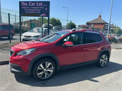 Used Peugeot 2008 Allure 97 HP (71 kW) 2017 Red SUV