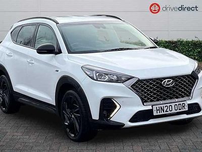 Used Hyundai Tucson N Line 177 HP (130 kW) 2020 White SUV