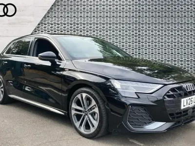 Used Audi A3 S-Line 116 HP (85 kW) 2026 Black