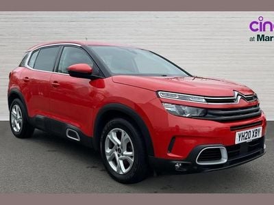 Used Citroën C5 Aircross Feel 131 HP (96 kW) 2020 Red SUV