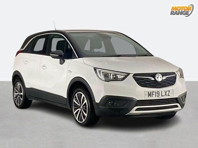 Used Vauxhall Crossland X Elite 110 HP (80 kW) 2019 White SUV