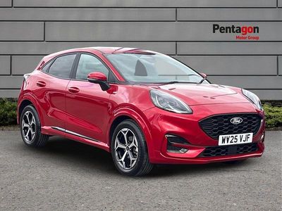 Red Used 2025 Ford Puma ST-Line SUV | £19,995 (Fair price)