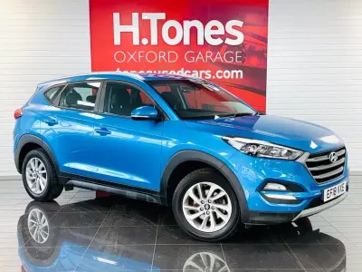 Used Hyundai Tucson SE 136 HP (100 kW) 2018 Blue SUV