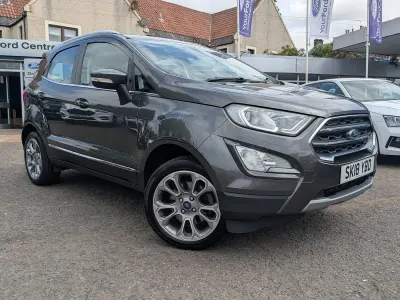 Used Ford Ecosport Titanium 125 HP (91 kW) 2018 Grey SUV