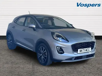 Używany Ford Puma Titanium 125 KM (91 kW) 2022 Srebrny SUV
