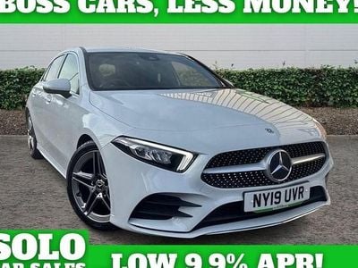 Used Mercedes A180 AMG line 2019 White Hatchback