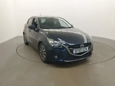 Used Mazda 2 Inclusive 90 HP (66 kW) 2015 Blue Hatchback