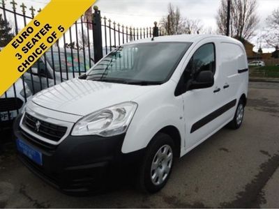 used Peugeot Partner 1.6 BLUEHDI 854 SE PANEL VAN 5DR DIESEL MANUAL L1 100BHP