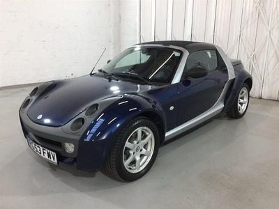 Used Smart Roadster 82 HP (60 kW) 2005 Blue Cabriolet