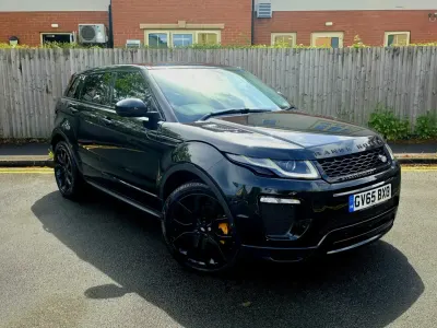 Begagnad Land Rover Range Rover evoque HSE Dynamic 2015 Svart SUV