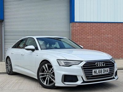Used Audi A6 S-Line 204 HP (150 kW) 2018 White Sedan