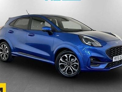 Blue Used 2020 Ford Puma ST-Line Hatchback | £12,295 (Good price)