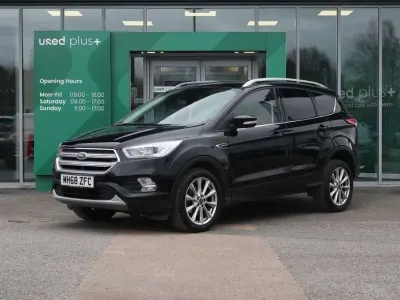 Used Ford Kuga Titanium 120 HP (88 kW) 2019 Black SUV
