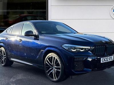 Used BMW X6 M Sport 335 HP (246 kW) 2022 Blue SUV