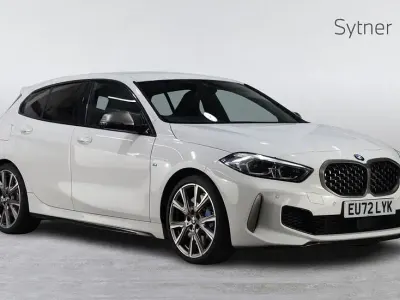 Used BMW M135 Shadowline 302 HP (222 kW) 2022 White Hatchback