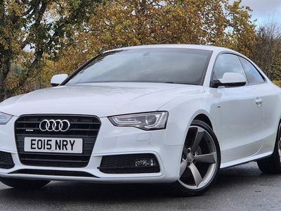 White Used 2014 Audi A5 Black Edition Coupe | £14,950 (Expensive)