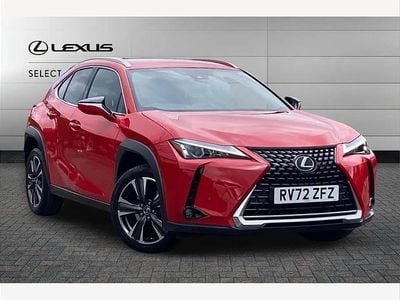 Used Lexus UX 250h 184 HP (135 kW) 2022 Red SUV