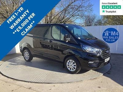 Used Ford Transit Custom Limited 130 HP (95 kW) 2022 Black Van